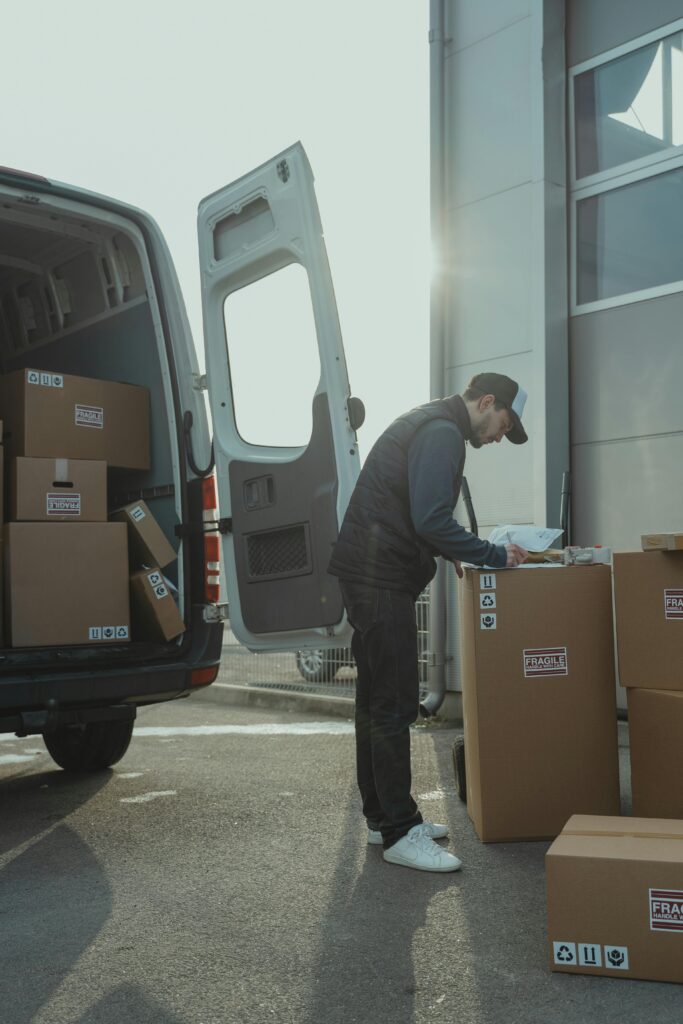 Usługi transportowe do 3,5t w Olsztynie – FINKREM